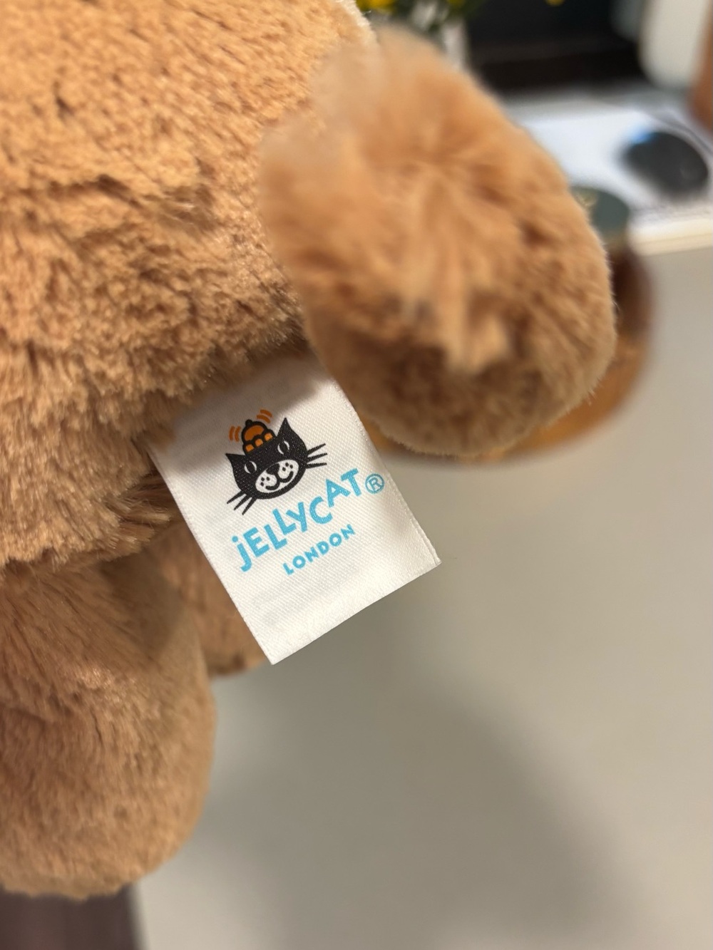 🐕 Jellycat Bashful Toffee Puppy Brown Dog Stuffed Animal Plush Toy - Picture 5 of 7